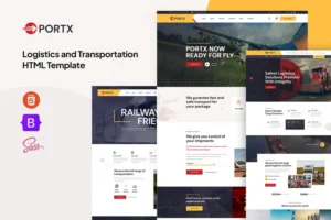 Mua Portx - Logistics and Transportation HTML Template giá rẻ