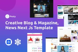 Mua Posty - News Magazine NextJS Template giá rẻ
