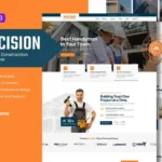 Precision – Handyman & Construction HTML Template