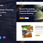Prinash | Power Wash Cleaning Services Template