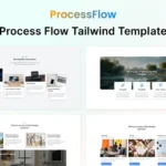 ProcessFlow – Tailwind CSS Process HTML Template