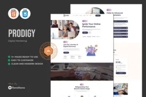 Mua Prodigy - Digital Marketing HTML Template giá rẻ