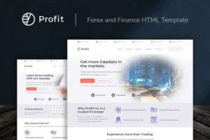 Mua Profit - Forex and Finance HTML Template giá rẻ