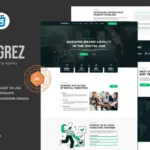 Progrez – Marketing Agency HTML Template