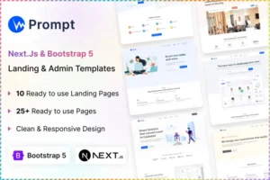 Mua Prompt - Modern & Multipurpose Next.JS Template giá rẻ