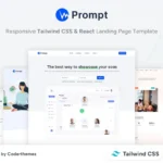 Prompt – Tailwind CSS & React Multipurpose Landing