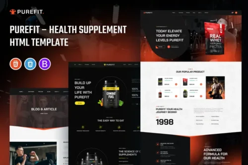 Mua Purefit - Health Supplement Landing Page giá rẻ