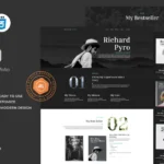 Pyro – Writer Portfolio HTML Template
