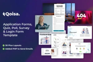Mua Qoisa - Application Forms, Quiz, & Survey Template giá rẻ