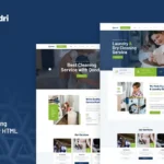 Qondri – Dry Cleaning & Laundry HTML Template