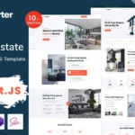 Quarter – Real Estate React NextJS Template