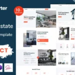 Quarter – Real Estate React Template