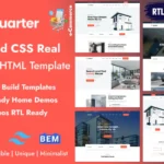 Quarter – Real Estate Template