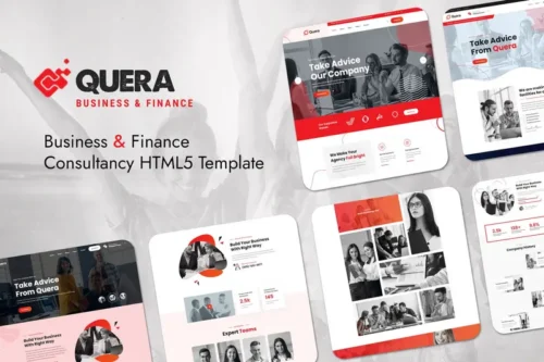 Mua Quera – Business & Finance Consultancy HTML5 giá rẻ