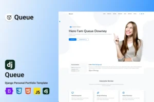 Mua Queue - Django Personal Portfolio Template giá rẻ