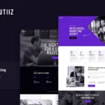 Qutiiz – Digital Marketing Agency HTML Template