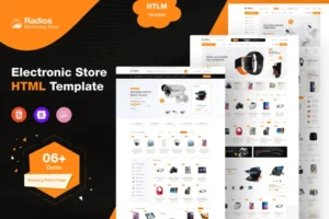 Mua Radios - Electronics eCommerce HTML Template giá rẻ