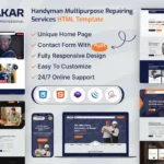 Rakar- Multipurpose Services HTML Template