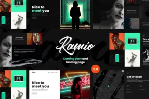 Mua Ramio - Clean Coming Soon & Landing Page Template giá rẻ
