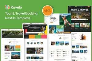 Mua Ravelo - Travel Tour Booking React NextJs Template giá rẻ