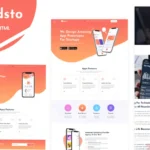 Rdsto – App Landing HTML Template