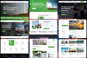 Mua Re-energy - Solar and Renewable Energy HTML Templa giá rẻ