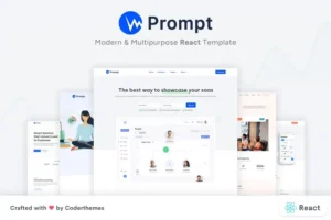 Mua React Website - Modern & Multipurpose Template giá rẻ