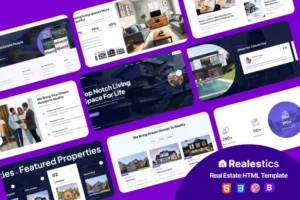 Mua Realestics - Real Estate HTML Template giá rẻ