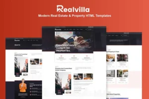 Mua Realvilla - Modern Real Estate & Property HTML giá rẻ