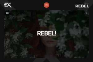 Mua Rebel - Creative Portfolio Template giá rẻ