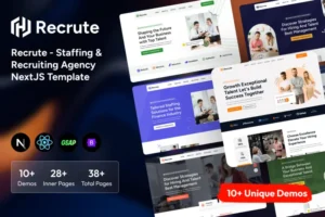 Mua Recrute - Staffing & Recruiting Agency NextJS giá rẻ