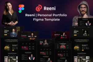 Mua Reeni - Personal Portfolio & CV Card Template giá rẻ