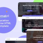 Remakri – Education Course HTML Template