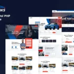 Remons – Car Rental PHP Template