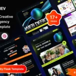 Renev – Modern Creative Digital Agency Flask