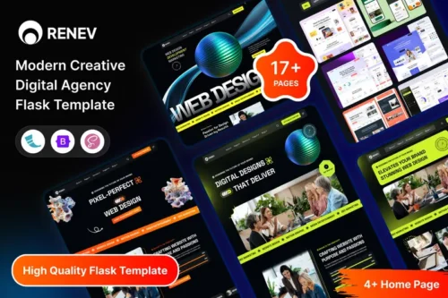 Mua Renev - Modern Creative Digital Agency Flask giá rẻ