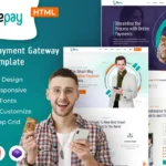 Repay | Payment Gateway HTML Template