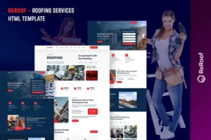 Mua Reroof – Roofing Services HTML Template giá rẻ