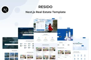 Mua Resido - NextJs Real Estate Template giá rẻ