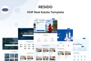 Mua Resido - PHP Real Estate Template giá rẻ
