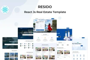Mua Resido - React Js Real Estate Template giá rẻ