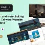 Resort and Hotel Boking React Tailwind Template