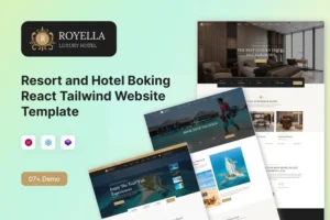 Mua Resort and Hotel Boking React Tailwind Template giá rẻ