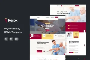 Mua Resox - Physiotherapy HTML Template giá rẻ