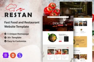 Mua Restan - Restaurant HTML Template giá rẻ