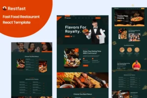 Mua Restfast - Fast Food Restaurant React Template giá rẻ