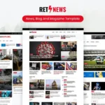 Retnews – News, Blog & Magazine Template