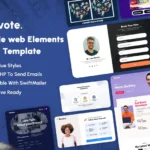 Revote – Multiple Web Elements & Forms Templates