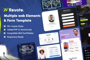 Mua Revote - Multiple Web Elements & Forms Templates giá rẻ