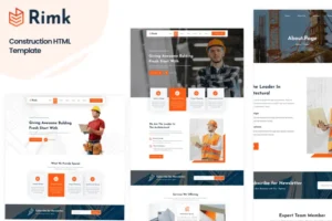 Mua Rimk- Construction HTML Template giá rẻ